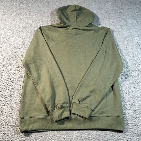 LRG Hoodie Men Large Olive Green Long Raglan Sleeves Kangaroo Pockets Pullover - Picture 2 of 9